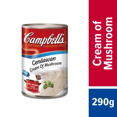 Campbell Cream of Mushroom Soup 290g [KLANG VALLEY ONLY]