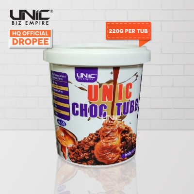 UNIC CHOC TUBB 220G TUB