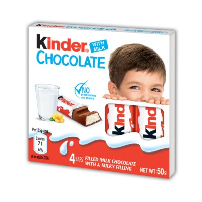 KINDER CHOCOLATE T4x20x8