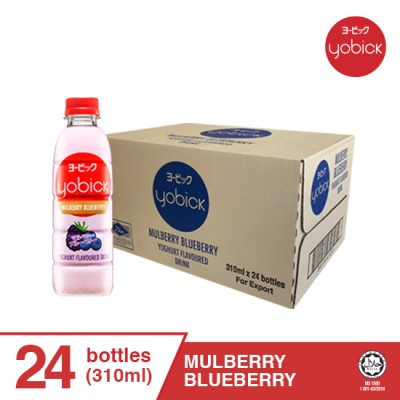 Yobick Yogurt Drink 310ml - Mulberry Blueberry (1 x 24 x 310ml)