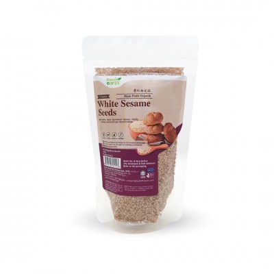 Organic Dehulled White Sesame 200g