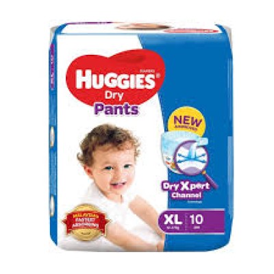 HUGGIES DRY PANTS REG - XL (12X10S)
