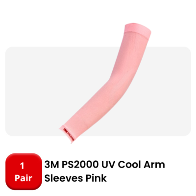 3M PS2000 UV COOL ARM SLEEVES - PINK (1 PAIR)