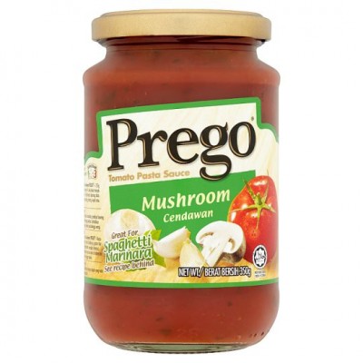 12 x 350g Prego Mushroom Pasta Sauce