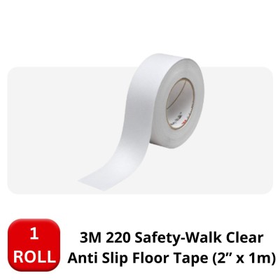 3M 220 SAFETY WALK ANTI SLIP FLOOR TAPE (2' X 1M)