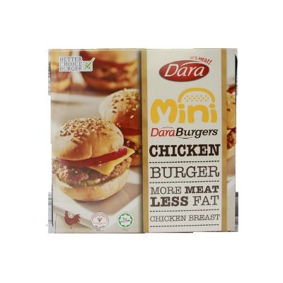 Dara Mini Chicken Burger (8 Pieces Per Pack) (320g Per Unit)