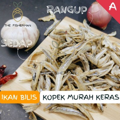 [Borong] Ikan Bilis Kopek Murah Keras (10KG) - The Fisherman