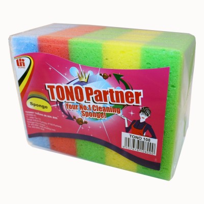 Tono Dishwashing Sponge 5pcs per pkt [KLANG VALLEY ONLY]