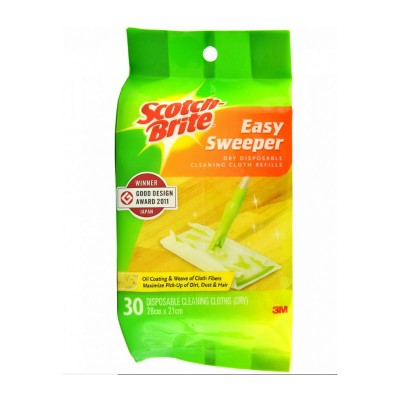 3M SCOTCH-BRITE EASY SWEEPER DRY DISPOSABLE REFILL