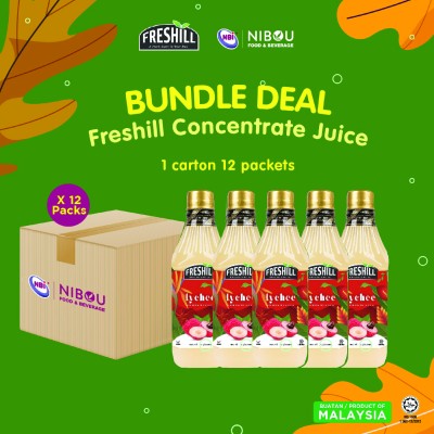 Nibou (NBI) FRESHILL Lychee Concentrate (1l x 12btl)