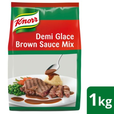 KNORR SAUCE DEMI GLACE BROWN (1CTN X 6UNIT X 1KG)
