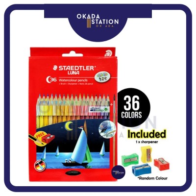 Staedtler Luna Water Colour Pencils Box - ( 36 L Colour )