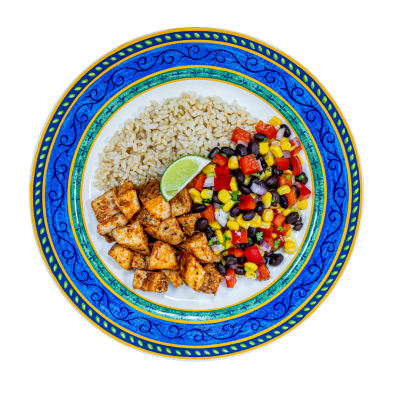 Mexican Burrito Bowl with Spiced Chicken - REGULAR (350G)