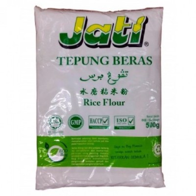 JATI Rice flour Tepung beras 500g [KLANG VALLEY ONLY]
