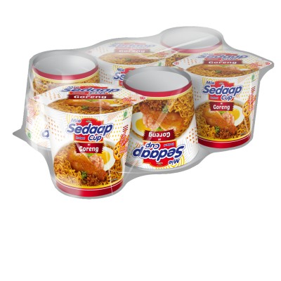 MI SEDAAP CUP NOODLE GORENG 81G x 6's