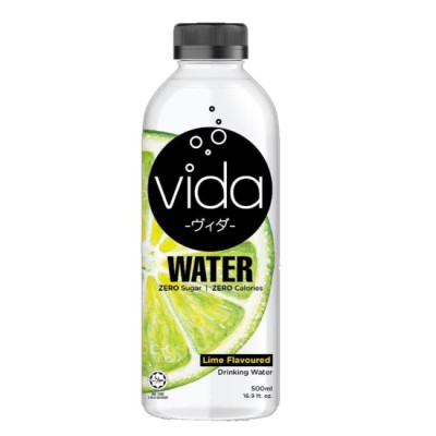 Vida Water Lime 500ml x 24