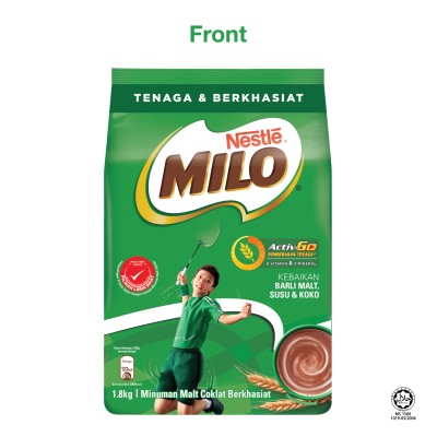 MILO ACTIV-GO POWDER Soft Pack 6 x 1.8kg