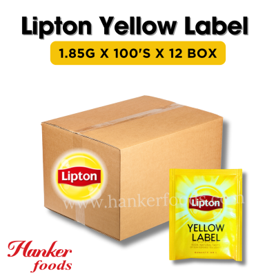 Lipton Tea Yellow Label Individual Env (A1200) (1.85g X 100's) X 12 BOX