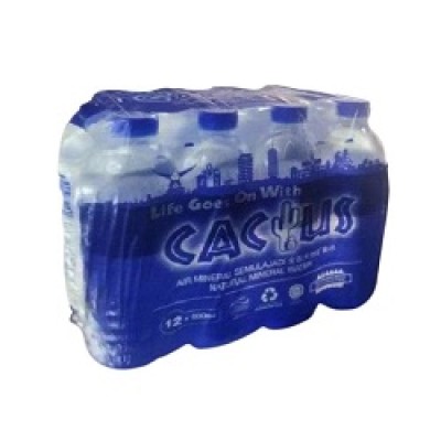 CACTUS MINERAL WATER 500ML X 12