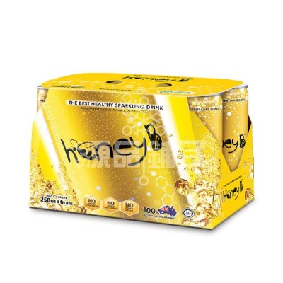 HoneyB Sparkling Honey 6 x 250ml