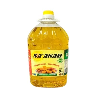 Sa'anah Premium Cooking Oil 5KG (Klang Valley Only)