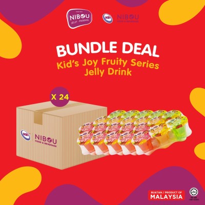 Nibou (NBI) KIDS JOY Drinking Jelly (75gm x 6's x 24)