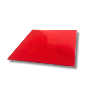 8.5" Square Red Cake Board [2.7MM thick]
