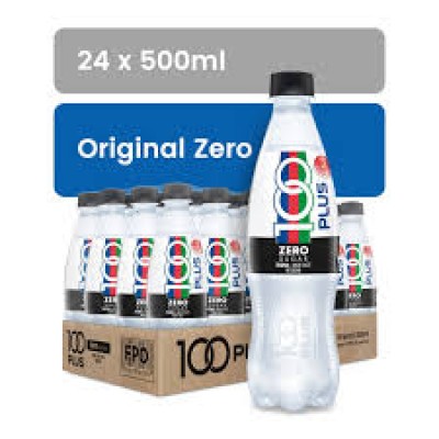 100 Plus Zero 500ml x 24