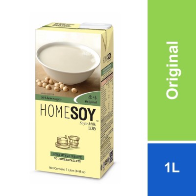 Homesoy Soya Milk Original 1L [KLANG VALLEY ONLY]