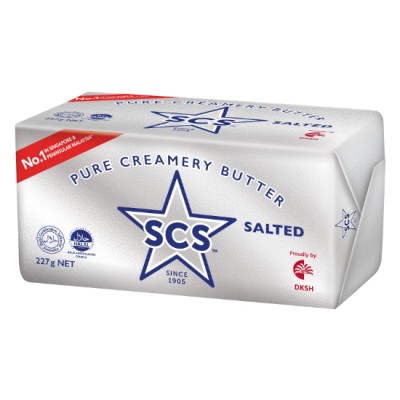 SCS Butter (Salted) 227G x 60 (Free Delivery Semenanjung Malaysia)