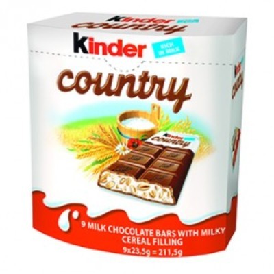 KINDER Country Mini T9 211.5g (36 Units Per Outer)