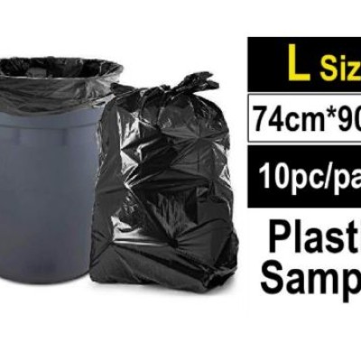 Garbage Bag Plastik Sampah - Size L (Black)