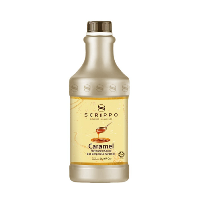 Scrippo Caramel Flavoured Sauce 1.9L x 4