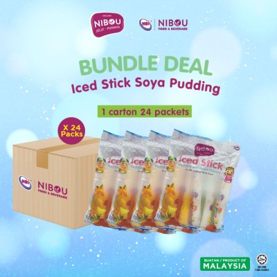 Nibou (NBI) Dadih Iced Stick Soya Pudding (40gm x 10 x 24)