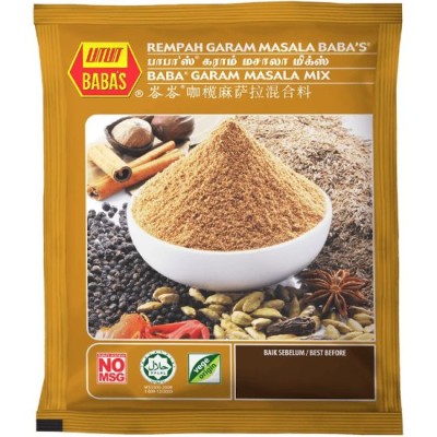 Babas Garam Masala Mix 70g [KLANG VALLEY ONLY]