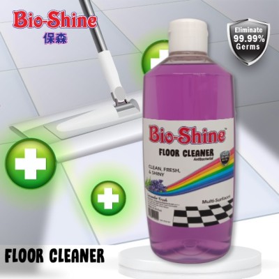 Floor Cleaner Anti-Bacterial 800ml Lavender Pembersih Lantai Anti Bakteria Lavender Bio-Shine