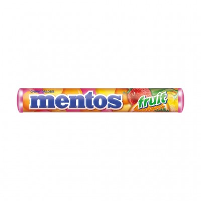 MENTOS FRUIT ROLLS 37g (192 Units Per Carton)