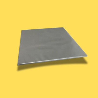 9" Square Silver Cake Board [2.7MM thick]
