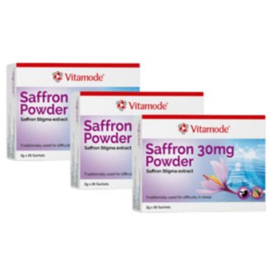 (SET OF 3) VITAMODE SAFFRON 30MG POWDER 30 SACHETS