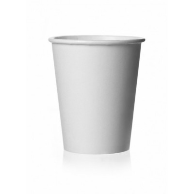 8oz Plain Heavy Duty Single Wall Cups (12 Units Per Carton)