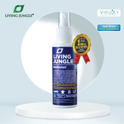 Disinfectant Spray 100ml Lavender Semburan pembasmi kuman Living Jungle