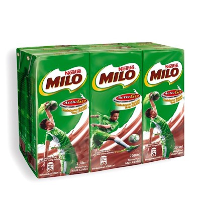 Nestle Milo 200ml UHT x 6packs x 4