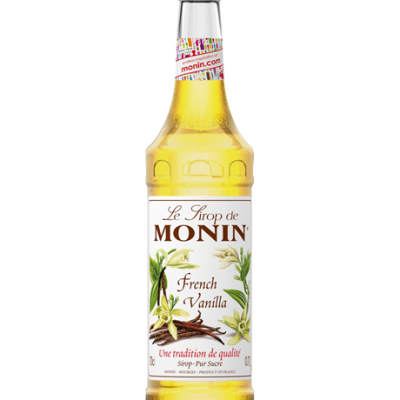 Monin French Vanilla Syrup 700ml x 6