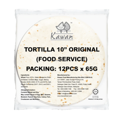 Kawan Tortilla Wrap 10" 780g [KLANG VALLEY ONLY]