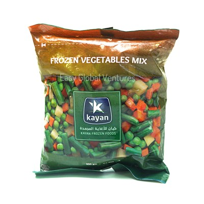 Kayan Frozen Mix Vegetables | Sayur Campur Sejuk Beku dari Egypt |