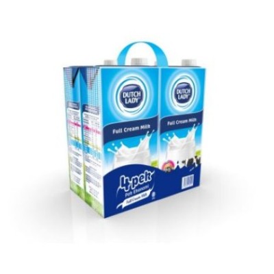 Dutch Lady UHT Milk Full Cream 1L x 4