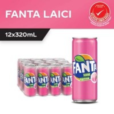 Fanta Lychee Can 320ml x 12