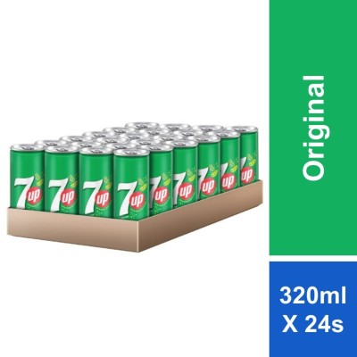 7UP Can 320ml x 24