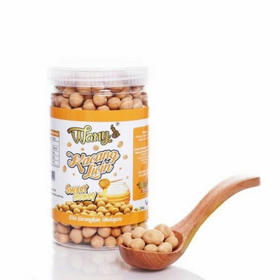 Wany's Kacang Licin: Sweet Honey @ Wany's Smooth Nuts: Sweet Honey (Bottle) (300g Per Unit)