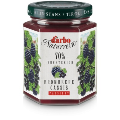 Darbo Jam Blackcurrant 200g x 6